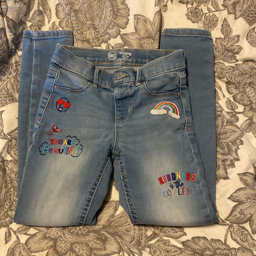 Jegging size medium 7-8 in girls